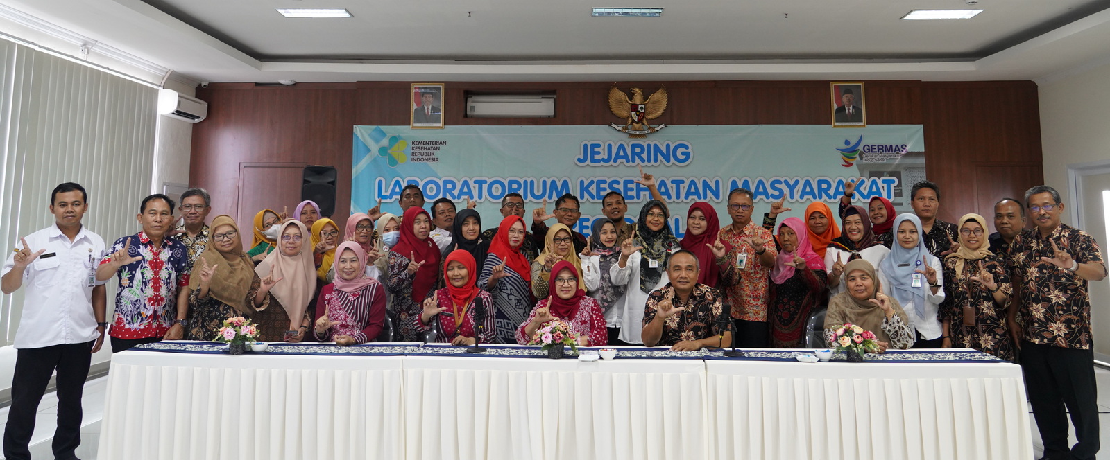 Pertemuan Jejaring Laboratorium Kesehatan Masyarakat Regional V